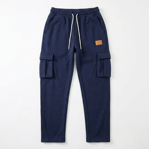 Custom Mens Cargo Sweatpants Premium Fleece Joggers Streetwear Track <b>Pants</b> Comfort Casual Trousers Manufacturer Bulk Export - Product Image 1