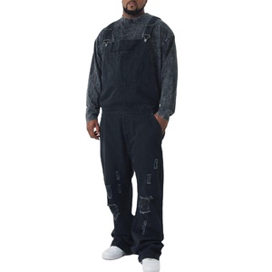 ชุดเอี๊ยมยีนส์แฟชั่นสำหรับผู้ชายชุดเอี๊ยมสำหรับใส่ทำงานในชีวิตประจำวันในเมืองจากผู้ผลิตในปากีสถาน - Product Image 1