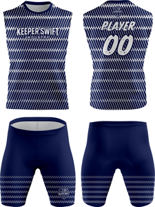 ชุดกีฬา 7V7 ระบายอากาศได้ดี ขายส่ง ชุด 7V7 แขนกุด ขายดี - Product Image 1