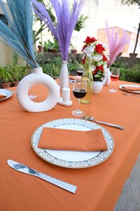 Handmade <b>Tablecloth</b> for Home Use Premium <b>Tablecloth</b> for Elegant Dining Experiences Farmhouse Outdoor <b>Tablecloth</b> Home Decor - Product Image 3