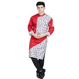 เสื้อเชฟผู้ชาย แขนยาว ผ้ากาเบอร์ดีน ติดกระดุมแป๊ก สำหรับร้านอาหารและบาร์ ยี่ห้อ Vesbhusha - Product Image 1