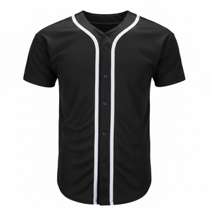 Nouveauté : Maillots de baseball pour jeunes, légers, à séchage rapide, couleur unie, design unique – Fournisseur en gros - Product Image 3
