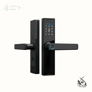 Cerradura Inteligente Sudex TT Lock con Control Remoto por Aplicación/Tuya, Entrada sin Llave con Huella Dactilar, Seguridad para Puertas de Madera/Acero, Resistente al Agua IP63 - Product Image 6