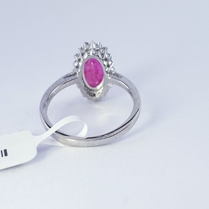 Chic <b>Women</b> Designer <b>Ruby</b> 14K Yellow Gold <b>Ring</b> Elegant Fine Jewelry Statement Accessory <b>for</b> Wedding Party Special Occasions - Product Image 4