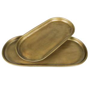 Crafted Brass Serving Tray Decorative Metal ware For Serving Snacks Fruits Desserts Tea Coffee Meals And Refreshments - Product Image 2