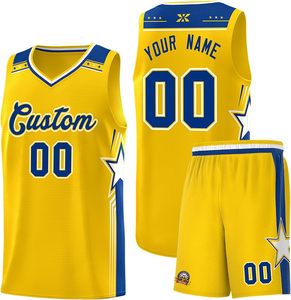 Uniforme de basket-ball imprimé, tenue d'équipe professionnelle, tissu respirant, vêtements de sport légers, débardeur à col en v, unisexe, confortable - Product Image 6