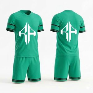Uniforme de Fútbol Personalizado de Manga Corta para Hombre, 2026, Calidad Premium, Transpirable, Secado Rápido, 100% Poliéster, Logotipo Personalizado, Verano, OEM - Product Image 1