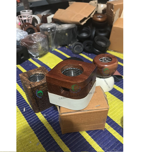 Handmade Sandalwood Bakhoor Mubkhar Oud Incense Burner Arabic Style Eco-Friendly Religious Aromatherapy Diffuser <b>Home</b> Decor - Product Image 3