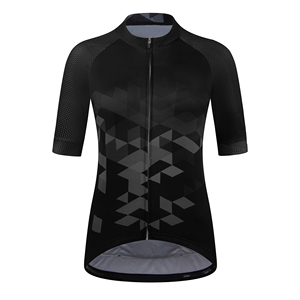 Maillot de cyclisme pour femmes avec logo et couleur personnalisés, t-shirt de vélo respirant, vêtements de sport de plein air, vêtements de cyclisme, haut de cyclisme pour femmes - Product Image 1
