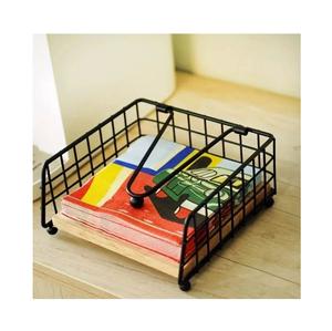 Panier à serviettes en fer traditionnel pour une mise en scène de table culturelle alliant un look héritage et une utilité fonctionnelle - Product Image 3