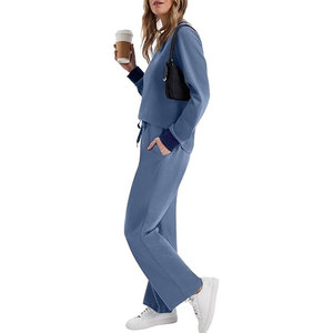 Ensemble de survêtement pour femme de haute qualité, tenue décontractée moderne conçue pour un port quotidien confortable, la détente à la maison et les voyages - Product Image 4
