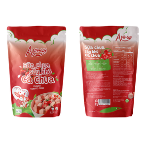 Snack de Yogur Liofilizado de Marca Privada OEM - Marca Aya-ua, Bocaditos Lácteos Saludables con Sabor a Tomate - Paquete de 10g - Product Image 5