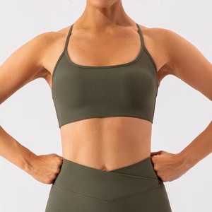 Sujetador Deportivo Personalizado sin Costuras con Soporte Alto para Mujer, Tirantes en T, Ideal para Entrenamiento, Gimnasio, Fitness, Yoga, Running, Transpirable - Product Image 4