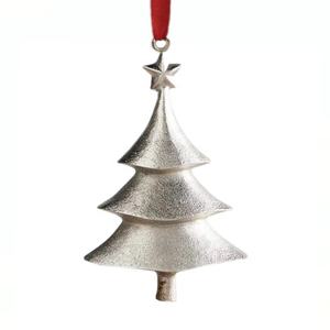 Décoration de Noël et du Nouvel An de qualité supérieure, unique, en métal, renne volant, bonhomme de neige, flocon de neige, ornement d'arbre à 3 couches, vente en gros - Product Image 5