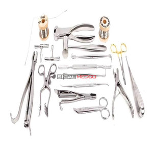 Ensemble d'instruments chirurgicaux orthopédiques vétérinaires de qualité supérieure en acier inoxydable allemand, kit d'outils manuels pour la chirurgie osseuse - Product Image 4