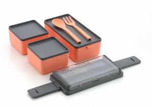 Premium Leak Proof Plastic <b>Lunch</b> <b>Box</b> with <b>Compartments</b> Safe School Meals At Best Price By Supplier - Product Image 3