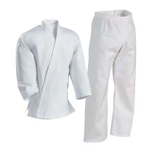 Vêtements de sport d'arts martiaux solides, uniforme de karaté pour adultes, vêtements d'entraînement d'entraînement - Product Image 1