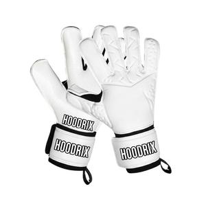 Guantes de Portero Pro-Weather Match: Látex Acuático de 4mm, Corte Híbrido, Protección para Dedos, Neopreno, Logotipo Personalizado OEM, Equipación de Fútbol - Product Image 3