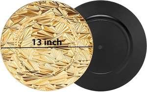 Assiette de présentation au design unique, accessoire élégant pour table de réception de mariage - Product Image 5