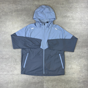 Men's Heavyweight Printed Windbreaker Tracksuit 2-Piece Set Waterproof Pants Reflective Zip-Up Custom Logo - Product Image 3
