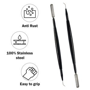 Outils de lifting des cils au plasma noir, outils de lifting des cils avec logo personnalisé, outils de lifting des cils en acier inoxydable, marque privée par Bahasa - Product Image 2
