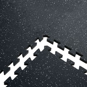 Tappetini per Palestra Spessi 0,56 Pollici, 25 Piastrelle in Gomma con Superficie in Schiuma EVA, Copertura 63,5x63,5 cm, 9,3 m², Edizione Speciale 25° Anniversario - Product Image 3