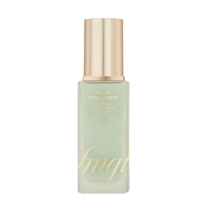 Base de Maquillaje de Colágeno Dorado FMGT en Formato de Ampolla Verde - Product Image 1