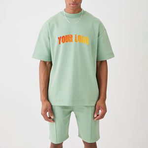 Ensemble short et t-shirt décontracté pour homme, léger, respirant, écologique, de haute qualité, pour l'été, service OEM personnalisé - Product Image 3