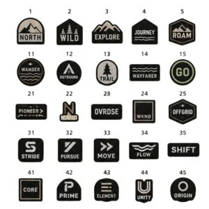 Custom Logo <b>Iron</b>-On PVC Patch Badges Hat Hook Sewing Patches Soft Silicone 3D Embossed Rubber for Garment Cap OEM/ODM Vietnam - Product Image 2