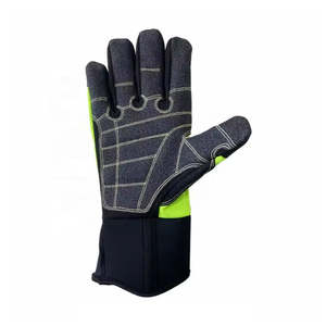 Gants de travail de sécurité pour mécaniciens en cuir TPR personnalisés, antidérapants, résistants aux coupures et aux vibrations - Product Image 5