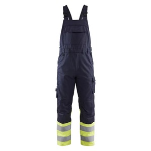 Tablier de soudeur en cuir véritable pour soudeurs, charpentiers, forgerons - Protection robuste résistante au feu, gilet multipoches - Product Image 2