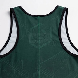 Wrestling <b>Singlet</b> <b>For</b> <b>Men</b> Lightweight Stretch One Piece Training Gear <b>For</b> Practice Matches Wrestling Sportswear - Product Image 5