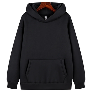 Sudadera con Capucha de Invierno para Hombre y Mujer, Cálida, con Forro Polar, Logotipo Personalizado, Gruesa, a la Moda, con Bordado, Impresión Digital, de Poliéster y Algodón, de Alta Calidad, Informal - Product Image 2