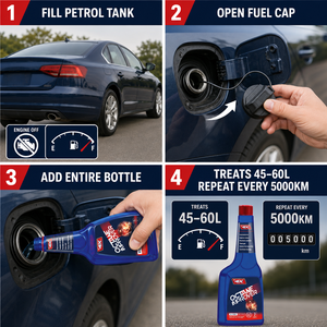 4X 250ml 354ml Améliorateur d'Octane, Additif <span class=keywords><strong>Carburant</strong></span> <span class=keywords><strong>Essence</strong></span>, Nettoyant Carbone, Optimiseur de Combustion, Traitement <span class=keywords><strong>Essence</strong></span> - Product Image 5