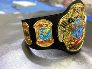 Ceinture de championnat de MMA hardcore plaquée or en cuir PU léger, personnalisable, unisexe, durable, équipement d'entraînement d'arts martiaux - Product Image 5
