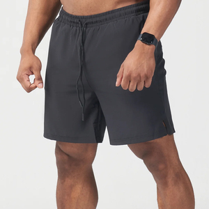Men's Eco-Friendly Solid Color Quick Dry Waterproof <b>Windproof</b> Drawstring Mid Waist Casual Style Polyester/Cotton Woven Fabric - Product Image 3