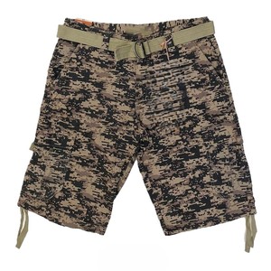 Shorts cargo marron pour hommes, plusieurs poches, taille mi-haute, fermeture boutonnée, séchage rapide, légers, style bermuda, décontractés, OEM 2026 - Product Image 5