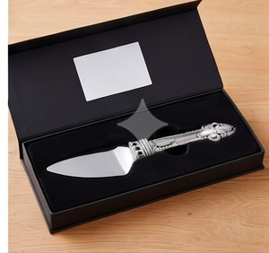 Stainless Steel <b>Cake</b> Knife With Ornate Design Handle Premium Flatware For Elegant <b>Cake</b> Serving Use And <b>Wedding</b> Use - Product Image 4