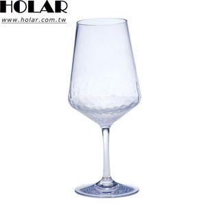 [Holar] Taiwan a fait le gobelet fini de marteau en cristal transparent de 19oz pour la fête d'anniversaire anniversaire mariage - Product Image 1