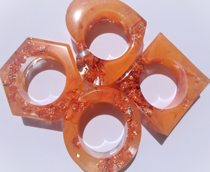 Anillos de Servilleta de Resina Epoxi al por Mayor para Restaurantes, Hogares, Bodas y Fiestas - Product Image 1