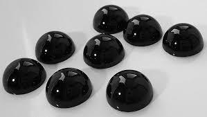 Joyería DIY de calidad de exportación, corte facetado en forma de corazón, piedra preciosa de ónix negro Natural 100% a precio mayorista del fabricante - Product Image 3