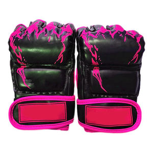 Guantes de Boxeo MMA de Medio Dedo para Fitness, Muay Thai, Lucha, Sanda, Entrenamiento con Saco de Arena, Equipo de Protección - Product Image 4
