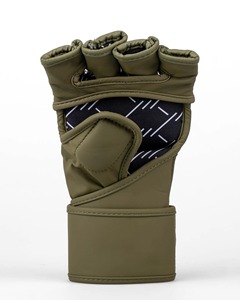 Gants de combat MMA Driftwear Impex à demi-doigts avec fermeture auto-agrippante réglable en cuir pour l'entraînement aux arts martiaux - Product Image 2