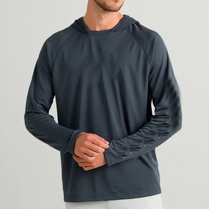 Camiseta de pesca con protección UV, transpirable, de poliéster, de manga larga, ropa de pesca, camiseta de pesca personalizada OEM. - Product Image 3