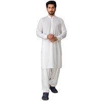 Shalwar Kameez pour hommes pakistanais, 2 pièces, qualité supérieure, design moderne, multicolores, sans plis, pour l'hiver et l'été, séchage rapide