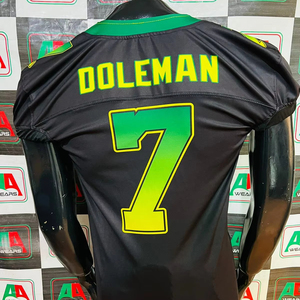 Directo de fábrica, ropa de fútbol americano, pantalones de sublimación elásticos transpirables de talla grande, Jersey bordado, fotos reales cortas - Product Image 2