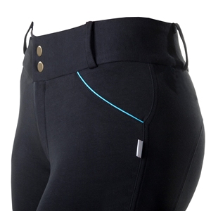 Pantalon d'équitation extensible 4 directions de haute qualité, leggings, collants, vêtements d'équitation en tissu technique au toucher doux - Product Image 3