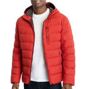 Chaqueta de Plumón para Hombre con Capucha, Diseño Personalizado, Superventas 2026, con Logotipo Frontal, Alta Calidad, Transpirable y Ecológica - Product Image 5