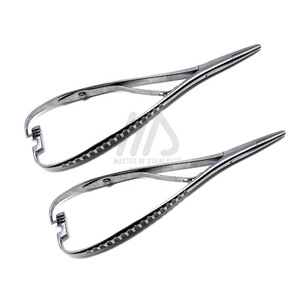 Pinzas de soporte de aguja Dental, pinzas de carburo de tungsteno para ligadura ortodoncia, separador de colocación elástica, alicates quirurgicos TC - Product Image 3