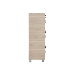 Modern Wood Grain Living Room Cabinet Lockable <b>Door</b> Storage Cupboard Floor <b>Standing</b> Organizer for Home Hotel - Product Image 3